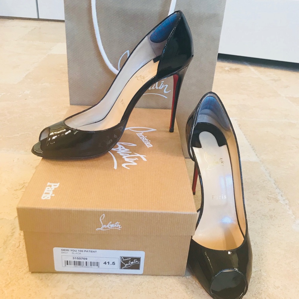 Authentic Christian Louboutin Demi You 100